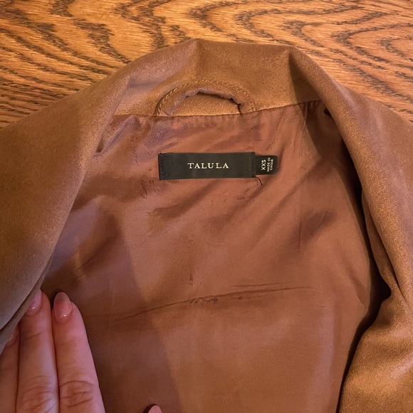 Talula brown suede moto jacket - Picture 3 of 3